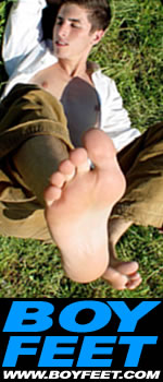 male feet