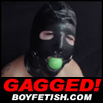 gagged